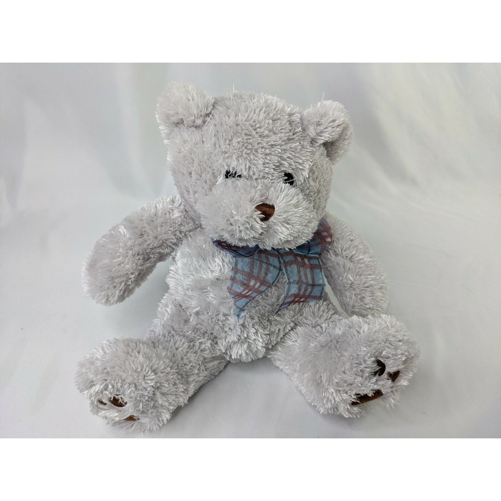 Sears Gray Bear Plush 11 Inch Stuffed Animal Toy